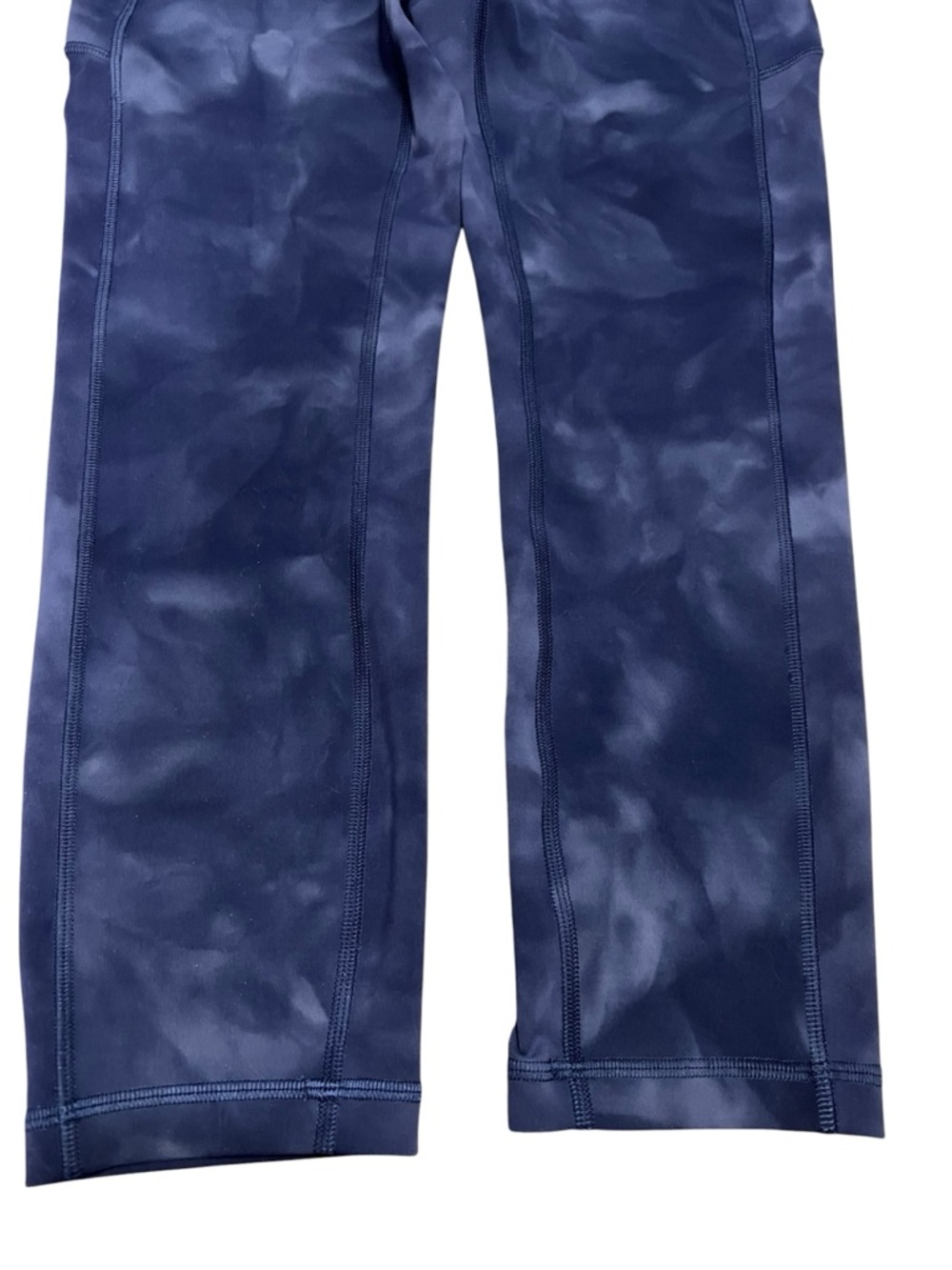 Lululemon Invigorate High Rise Crop 23” Everlux Diamond Dye Naval Blue 8 - Picture 5 of 15